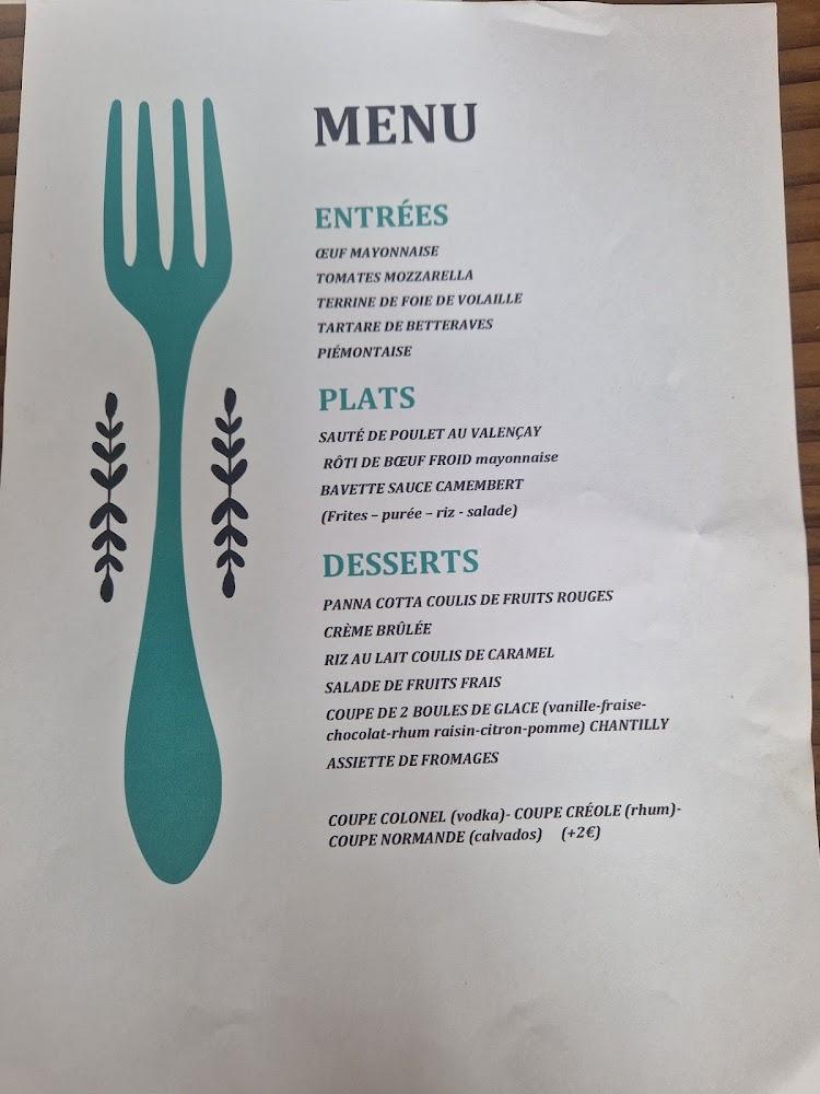 Le Plat d'Etain - Menu Image 1